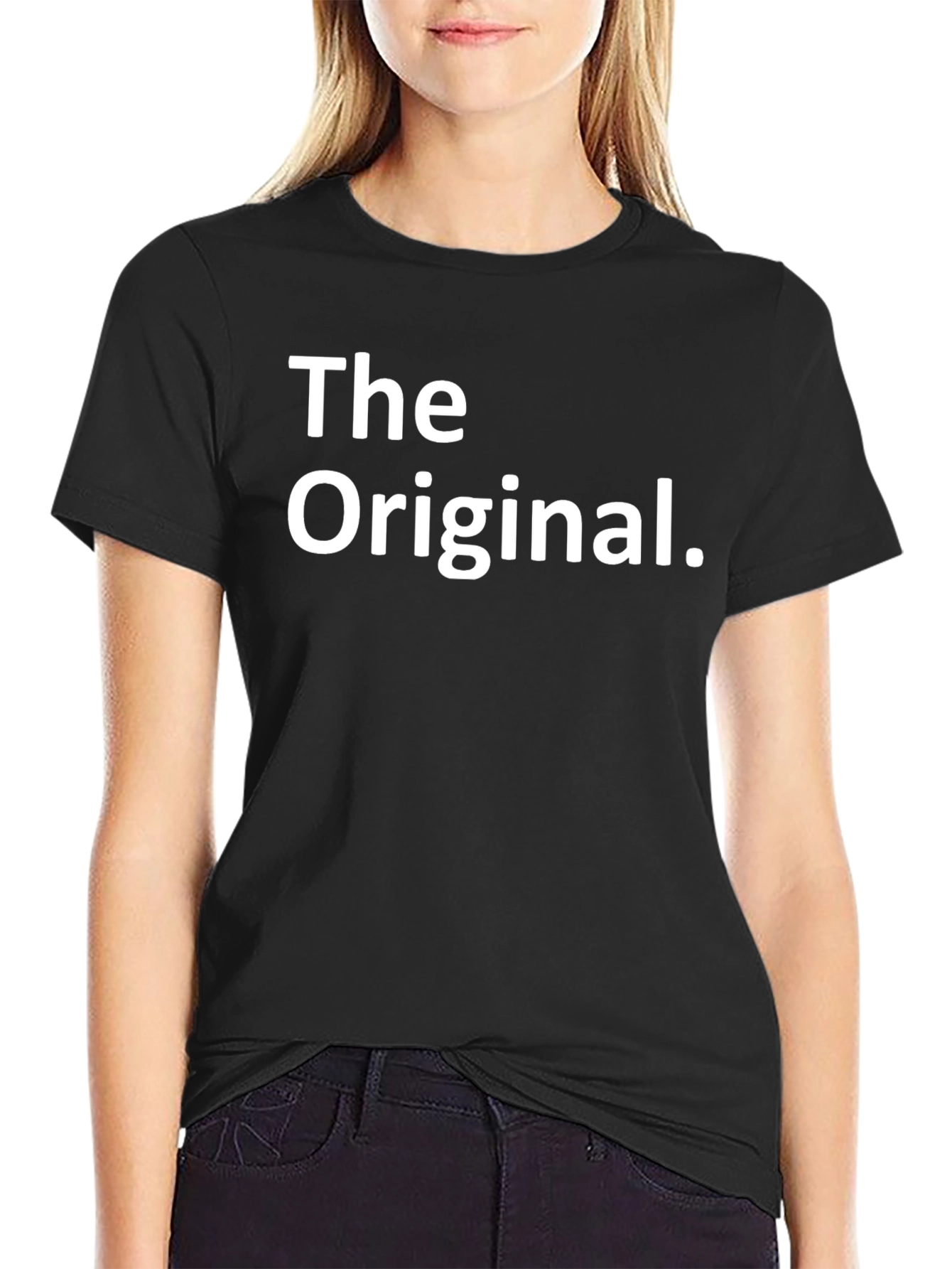 The Original Graphic Tee - Black Cotton T-Shirt