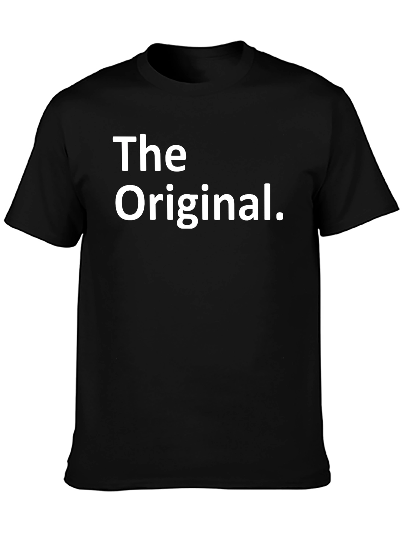 The Original Graphic Tee - Black Cotton T-Shirt