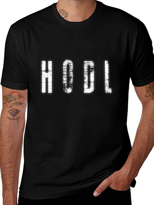 HODL Crypto Black T-Shirt