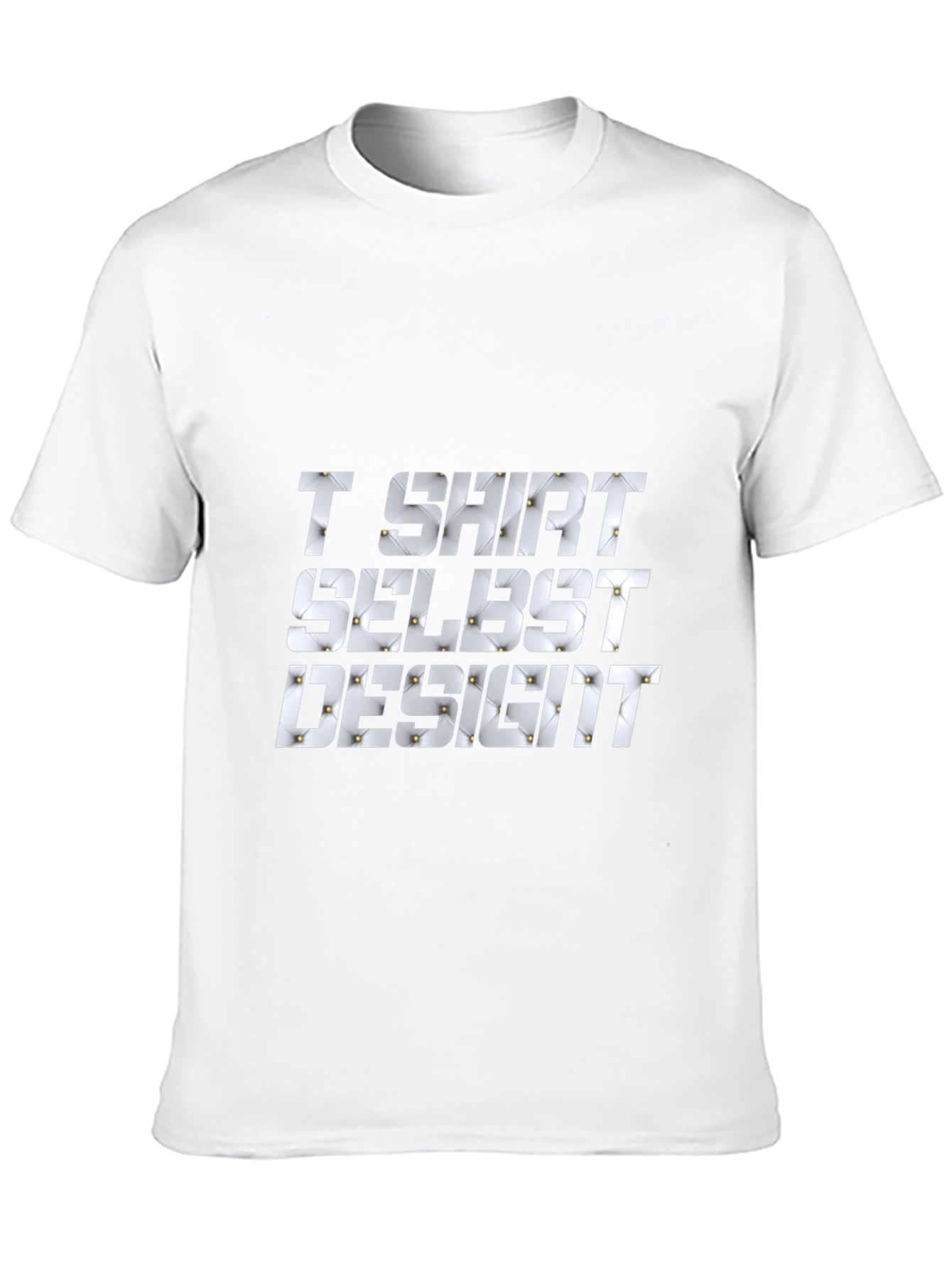 Self Design T-Shirt - Stylish & Unique