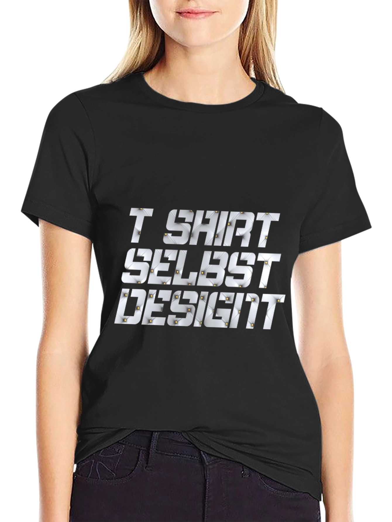 Self Design T-Shirt - Stylish & Unique