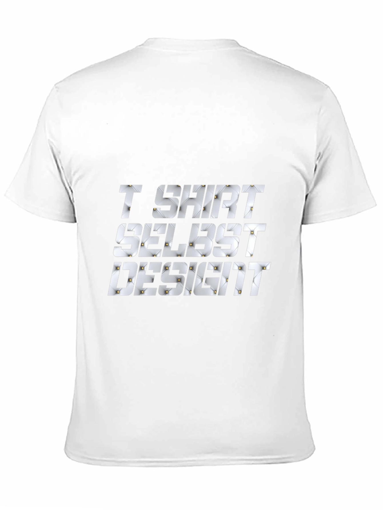 Self Design T-Shirt - Stylish & Unique