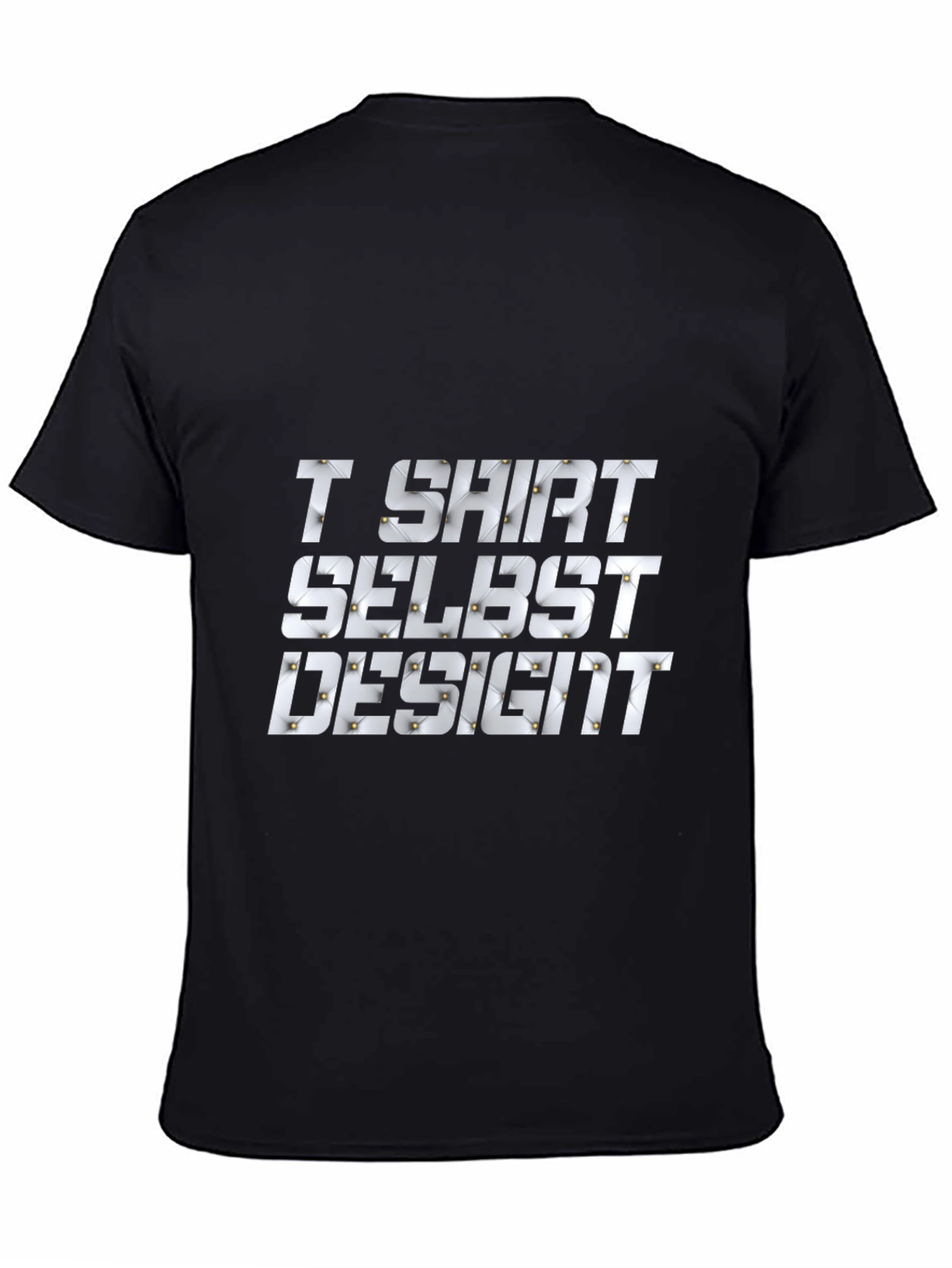 Self Design T-Shirt - Stylish & Unique