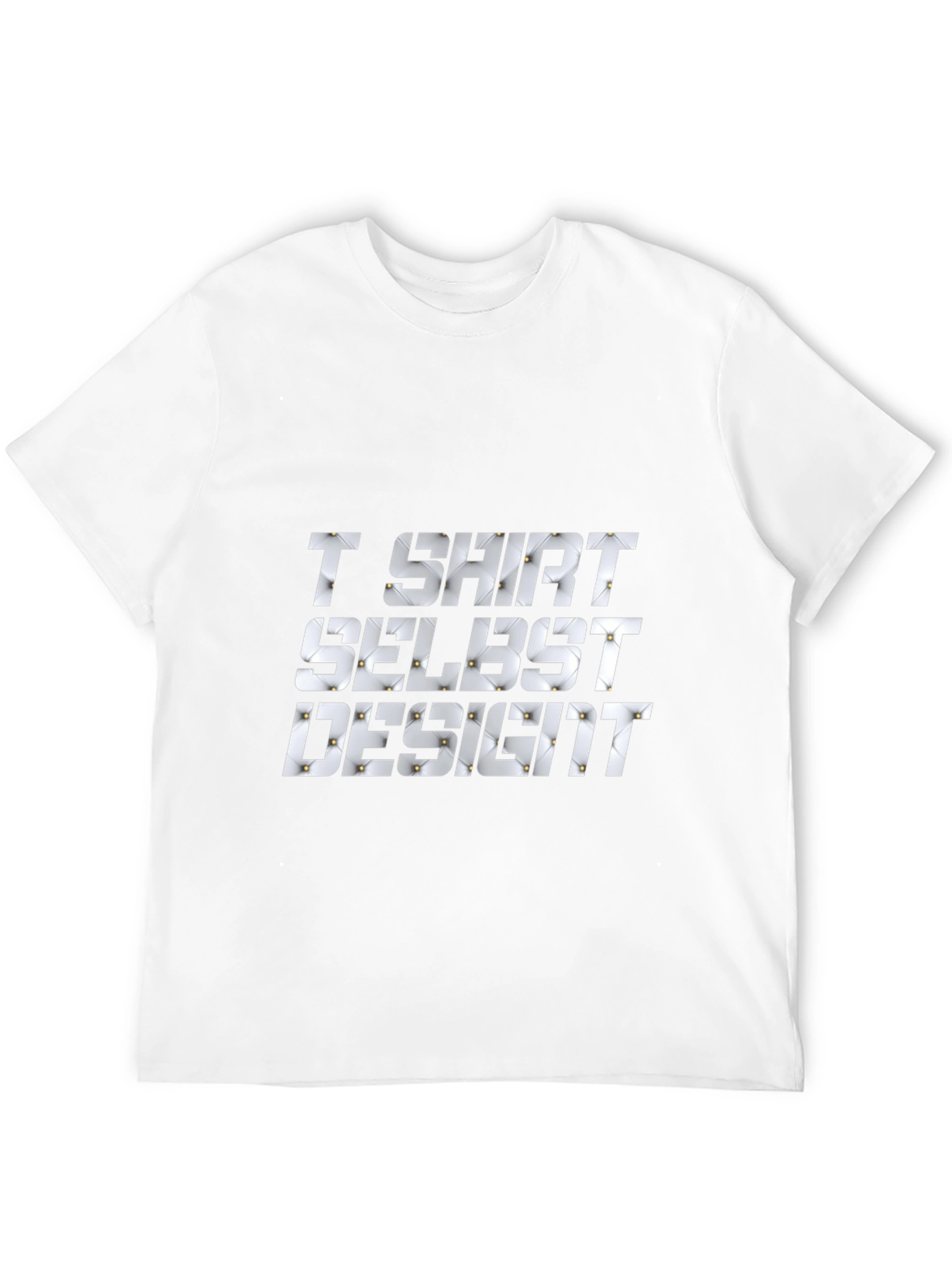 Self Design T-Shirt - Stylish & Unique
