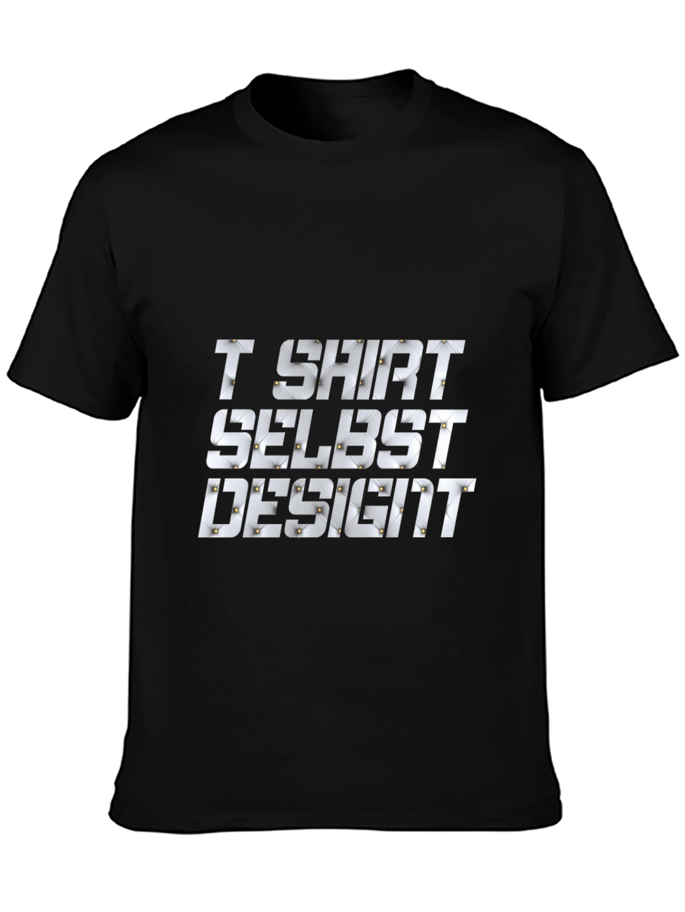 Self Design T-Shirt - Stylish & Unique