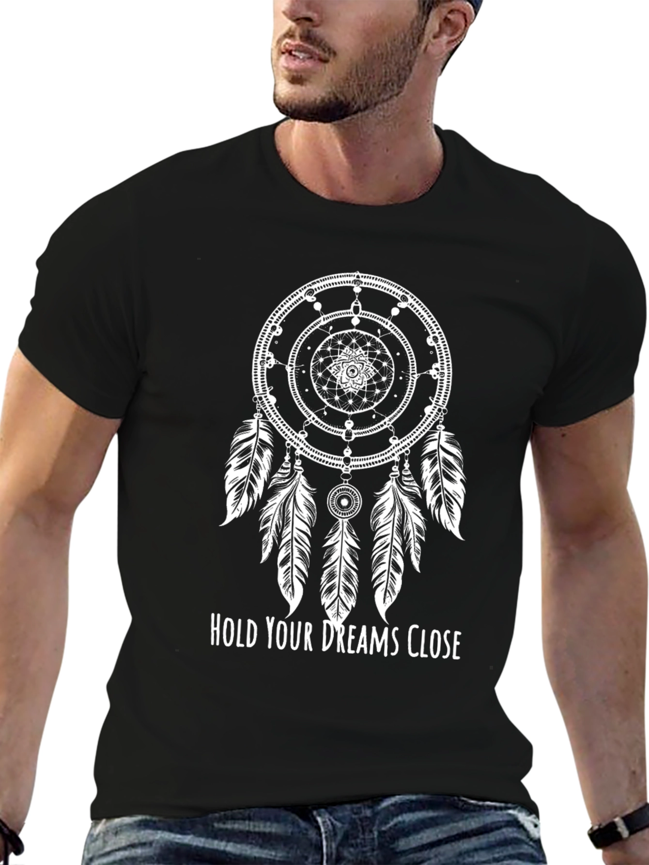 Dreamcatcher Graphic Tee - Hold Your Dreams Close