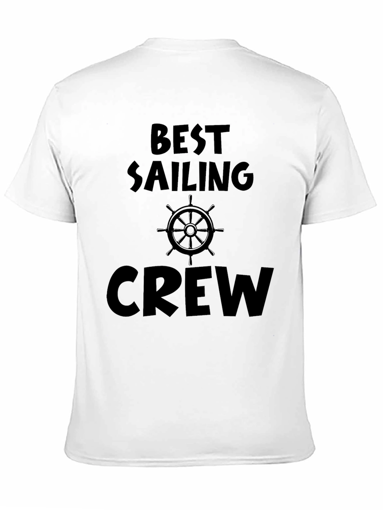 Best Sailing Crew Black T-Shirt