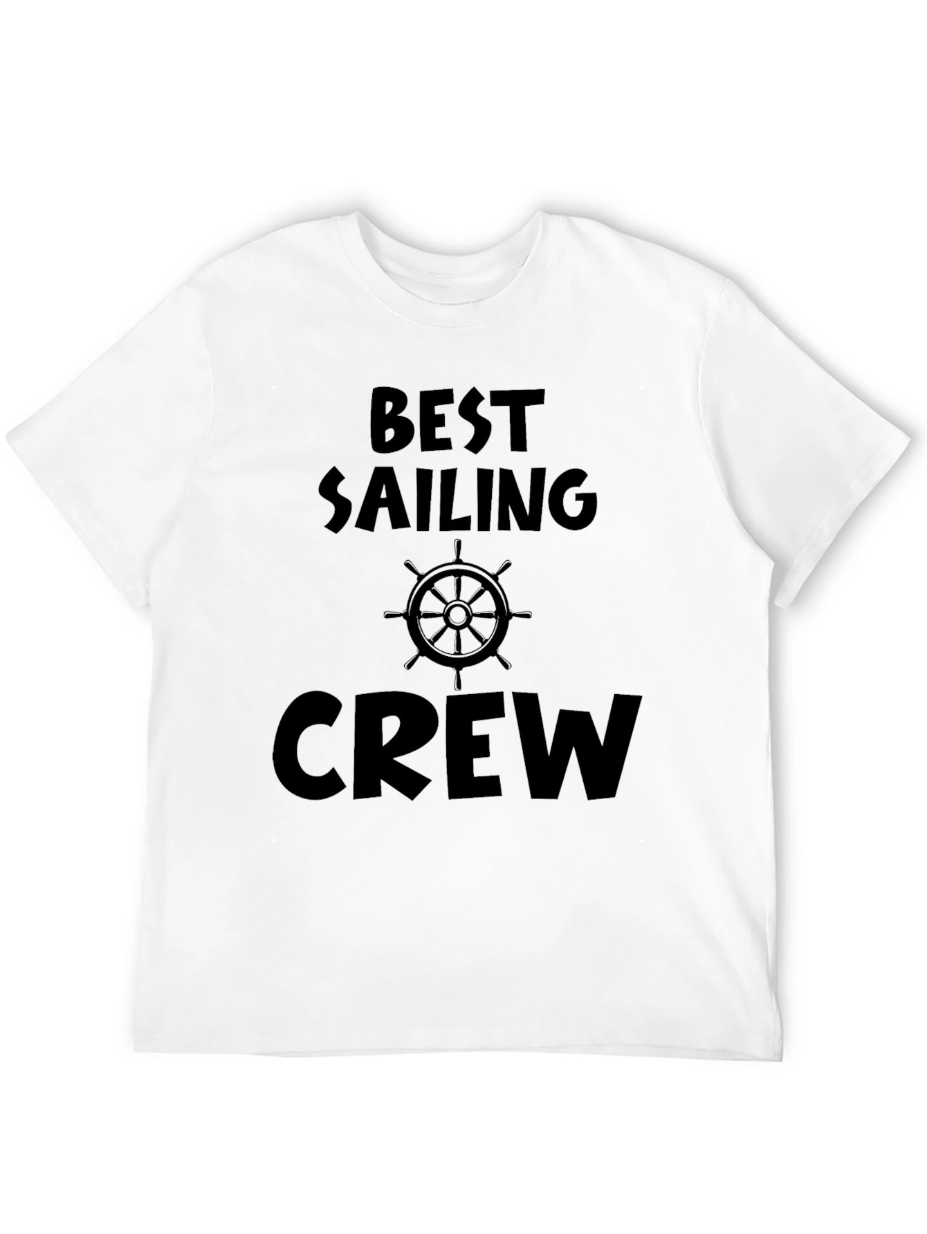 Best Sailing Crew Black T-Shirt