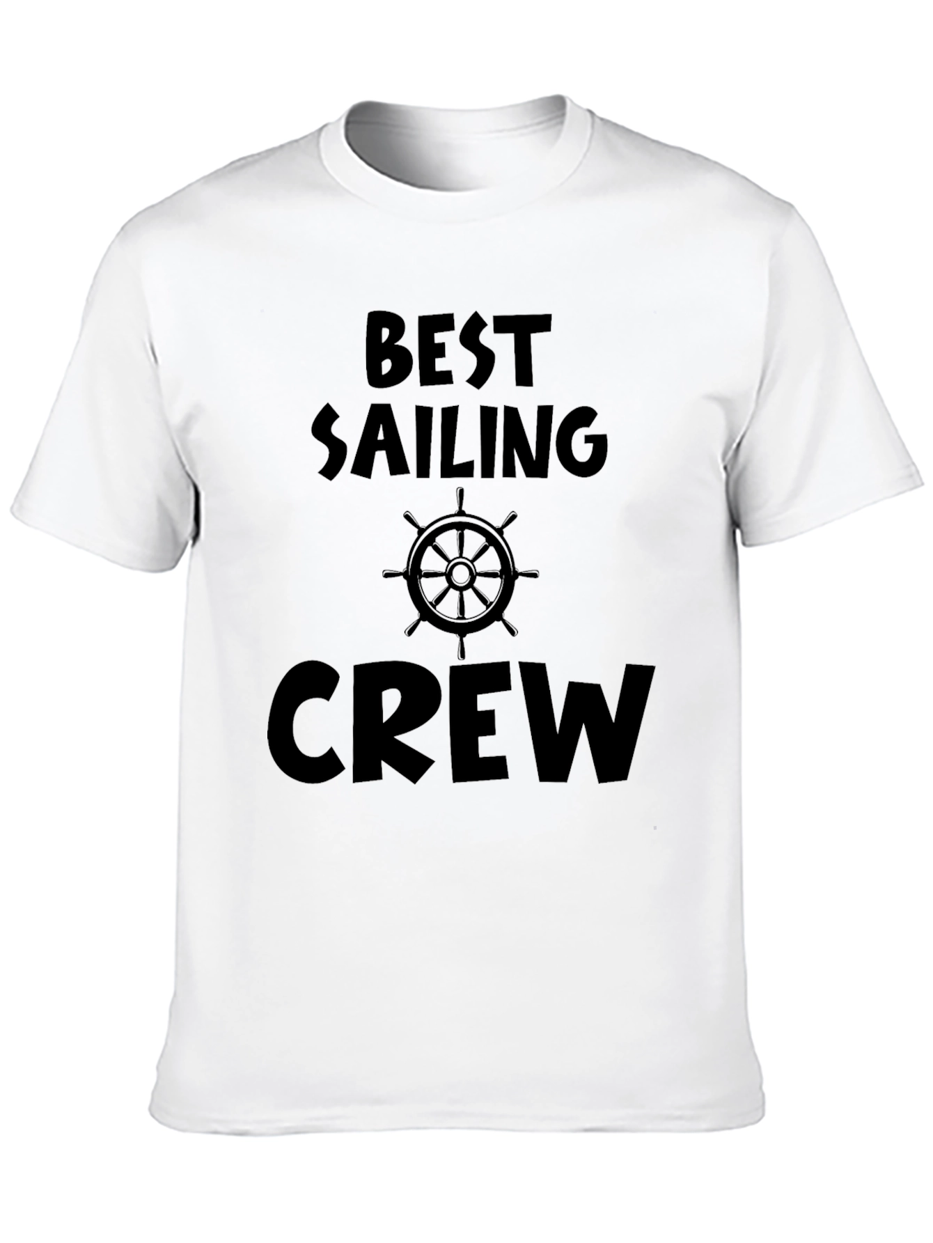 Best Sailing Crew Black T-Shirt