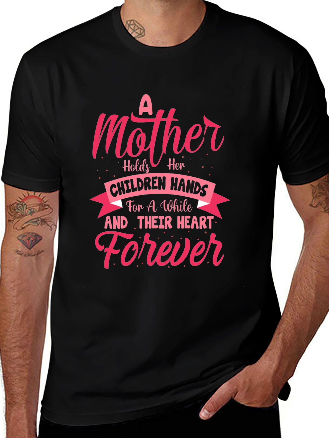 A Mother Holds Forever Graphic T-Shirt
