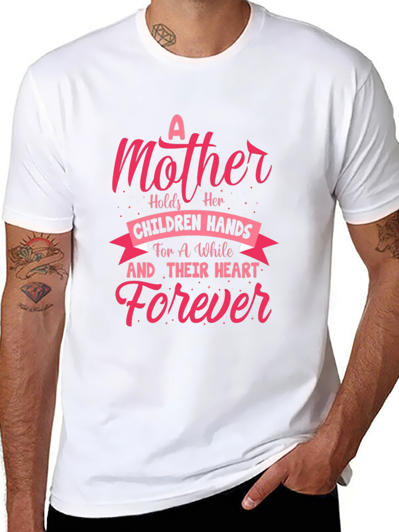A Mother Holds Forever Graphic T-Shirt