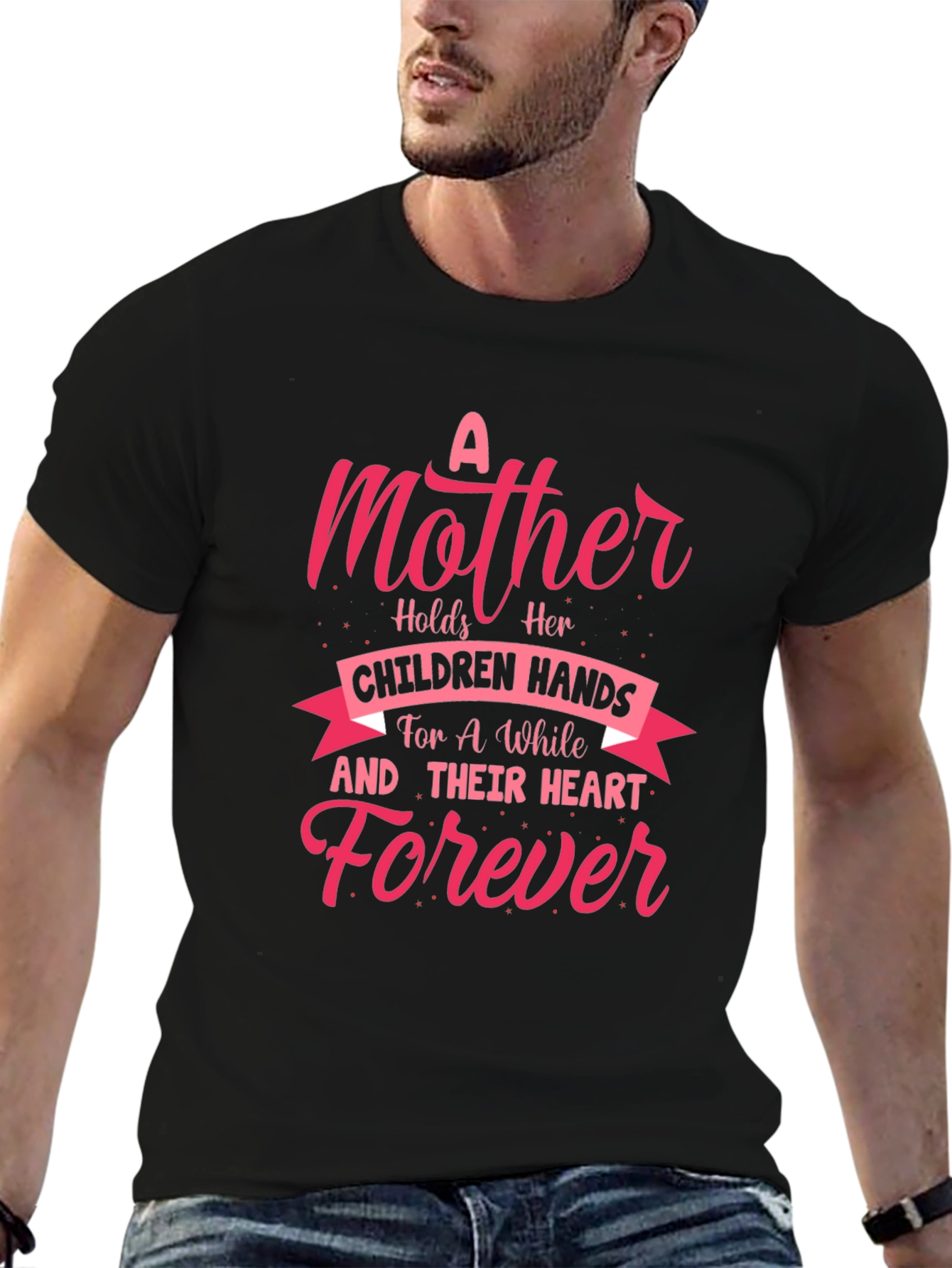 A Mother Holds Forever Graphic T-Shirt