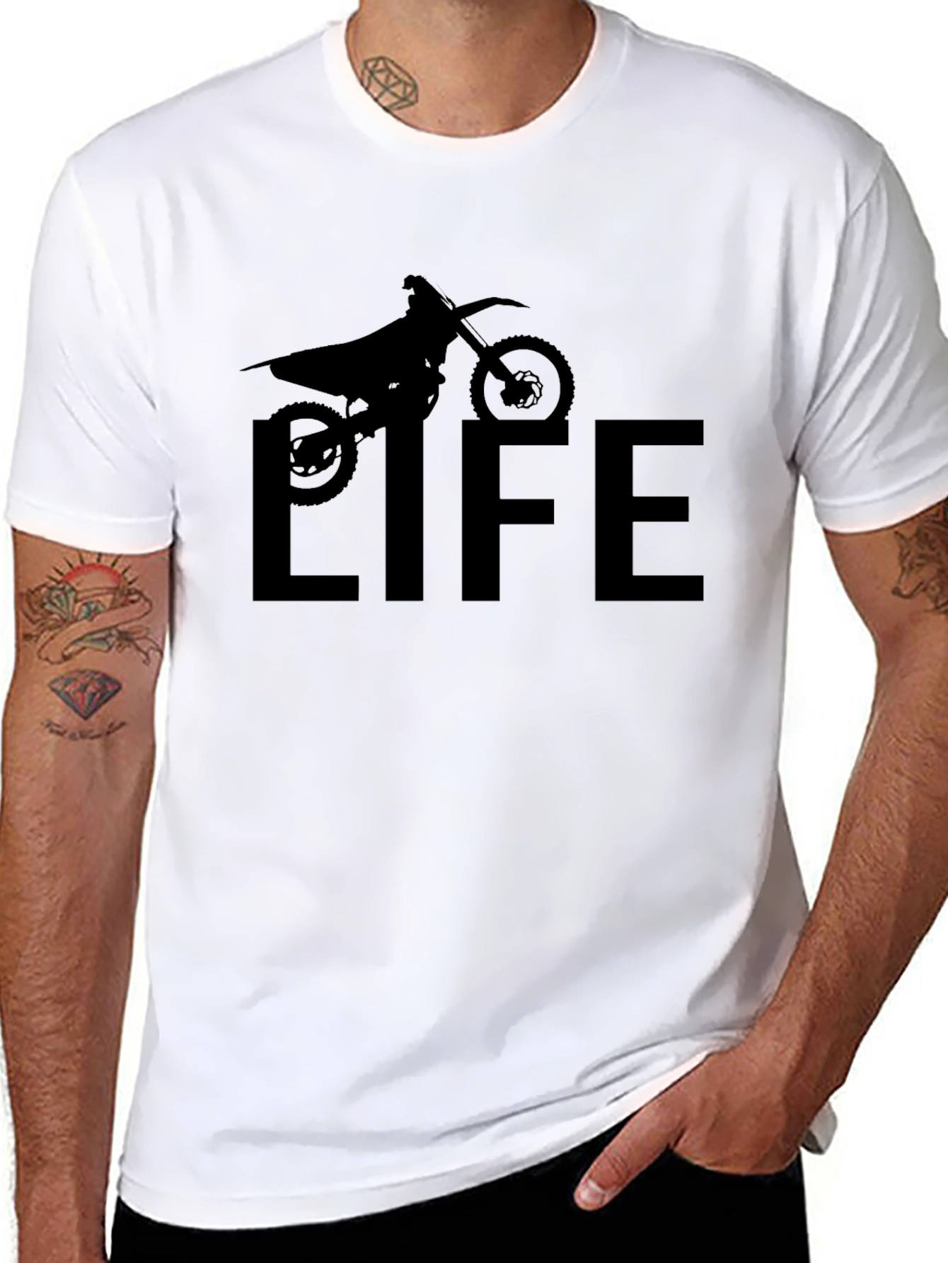 Dirt Bike Life T-Shirt - MotoCross Design