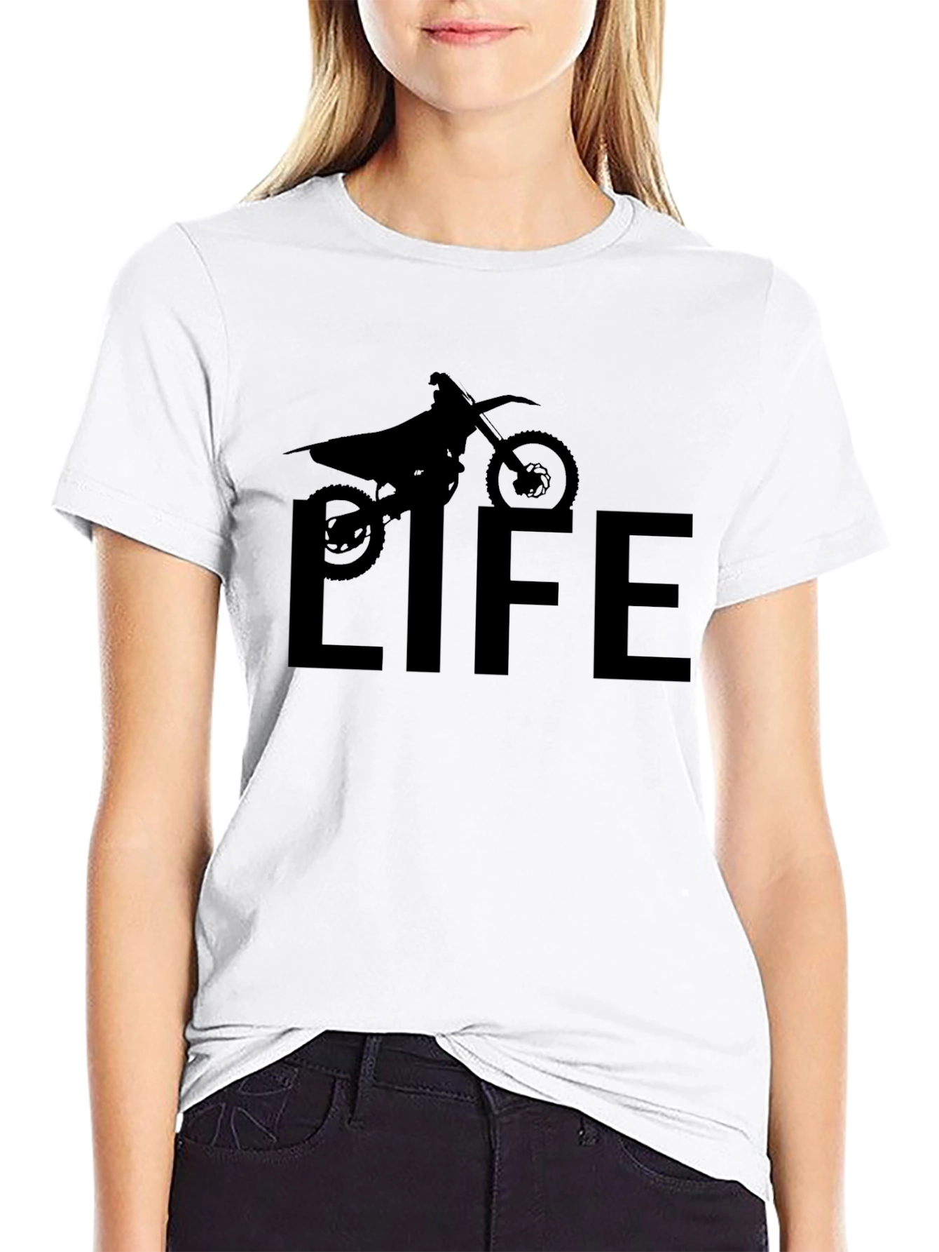 Dirt Bike Life T-Shirt - MotoCross Design