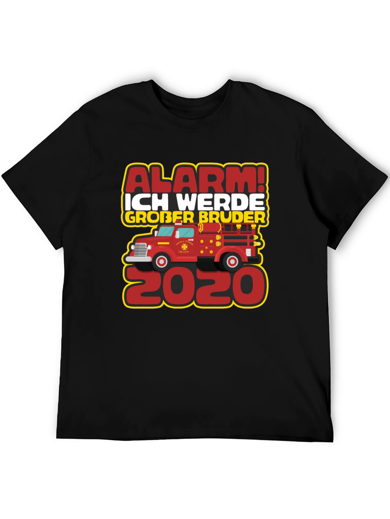Alarm! Big Brother 2020 Firetruck T-Shirt