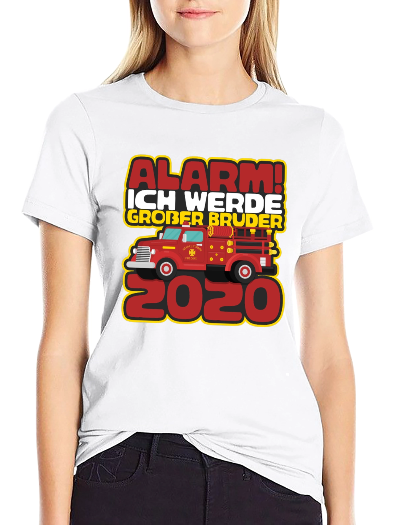 Alarm! Big Brother 2020 Firetruck T-Shirt