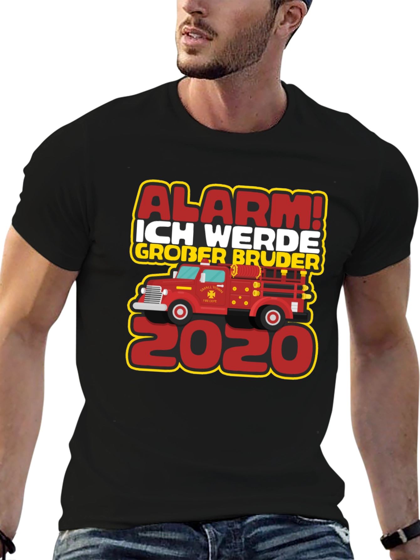 Alarm! Big Brother 2020 Firetruck T-Shirt