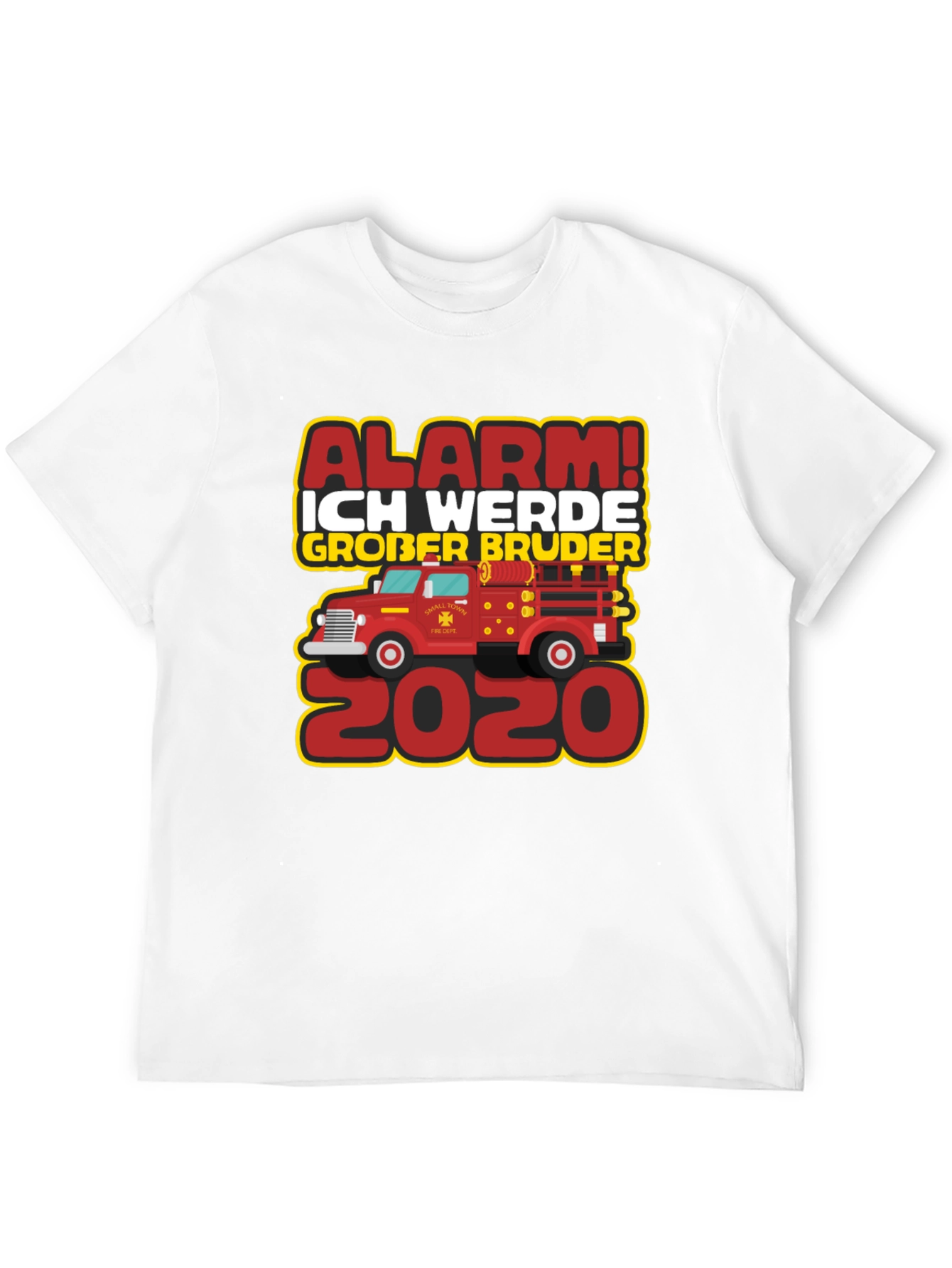 Alarm! Big Brother 2020 Firetruck T-Shirt