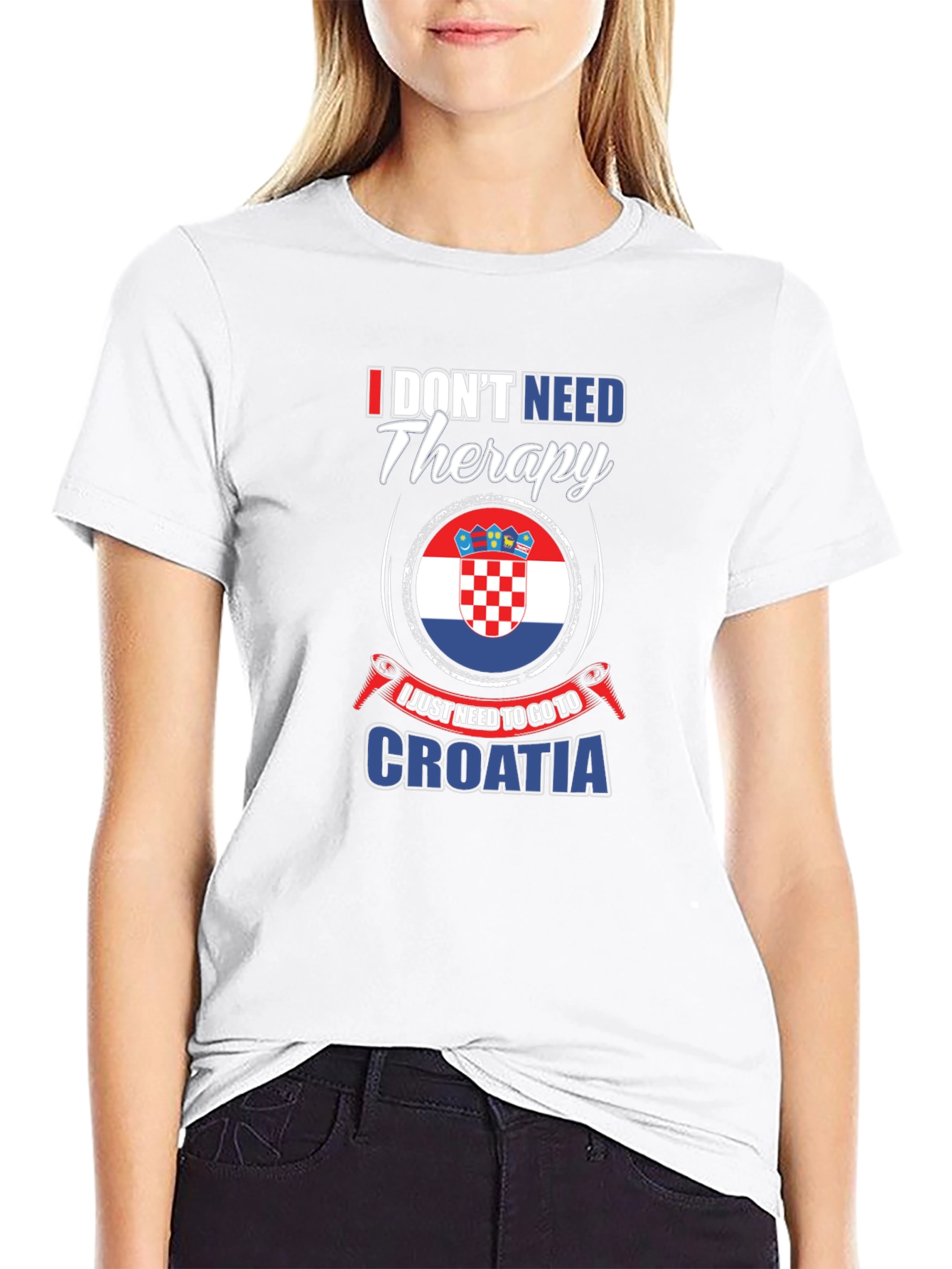 Croatia Therapy T-Shirt - Travel Destination Tee