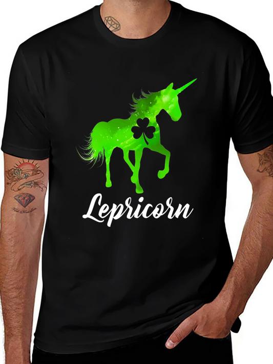 Lepricorn Shamrock Unicorn St. Patricks Day T-Shirt
