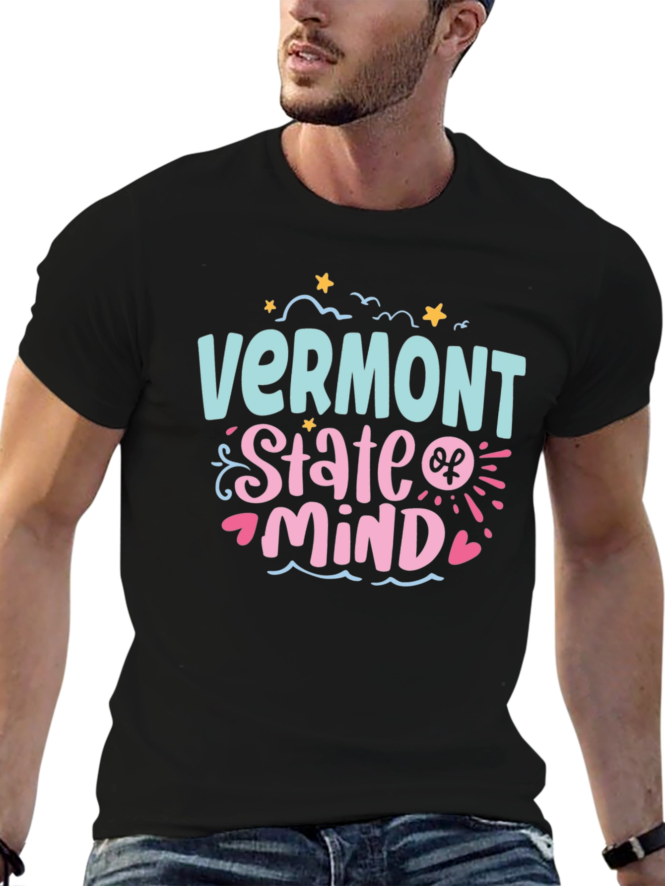 Vermont State of Mind Graphic T-Shirt