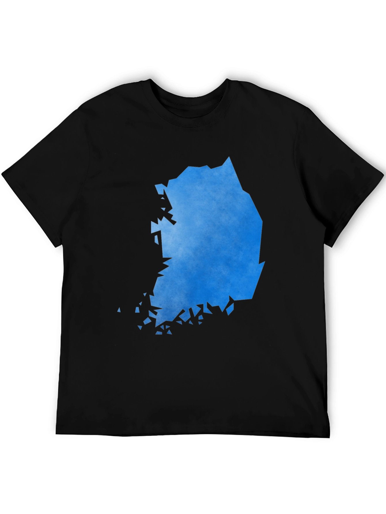 South Korea Graphic Tee - Mens Black T-Shirt