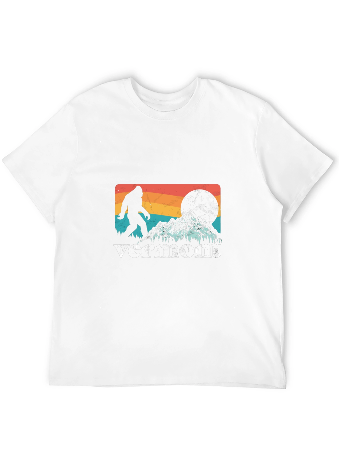 Vermont Bigfoot Retro T-Shirt