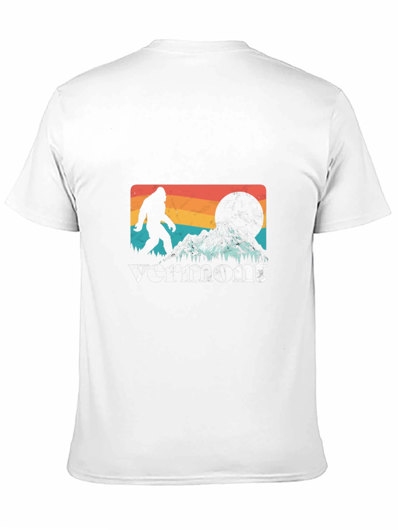 Vermont Bigfoot Retro T-Shirt