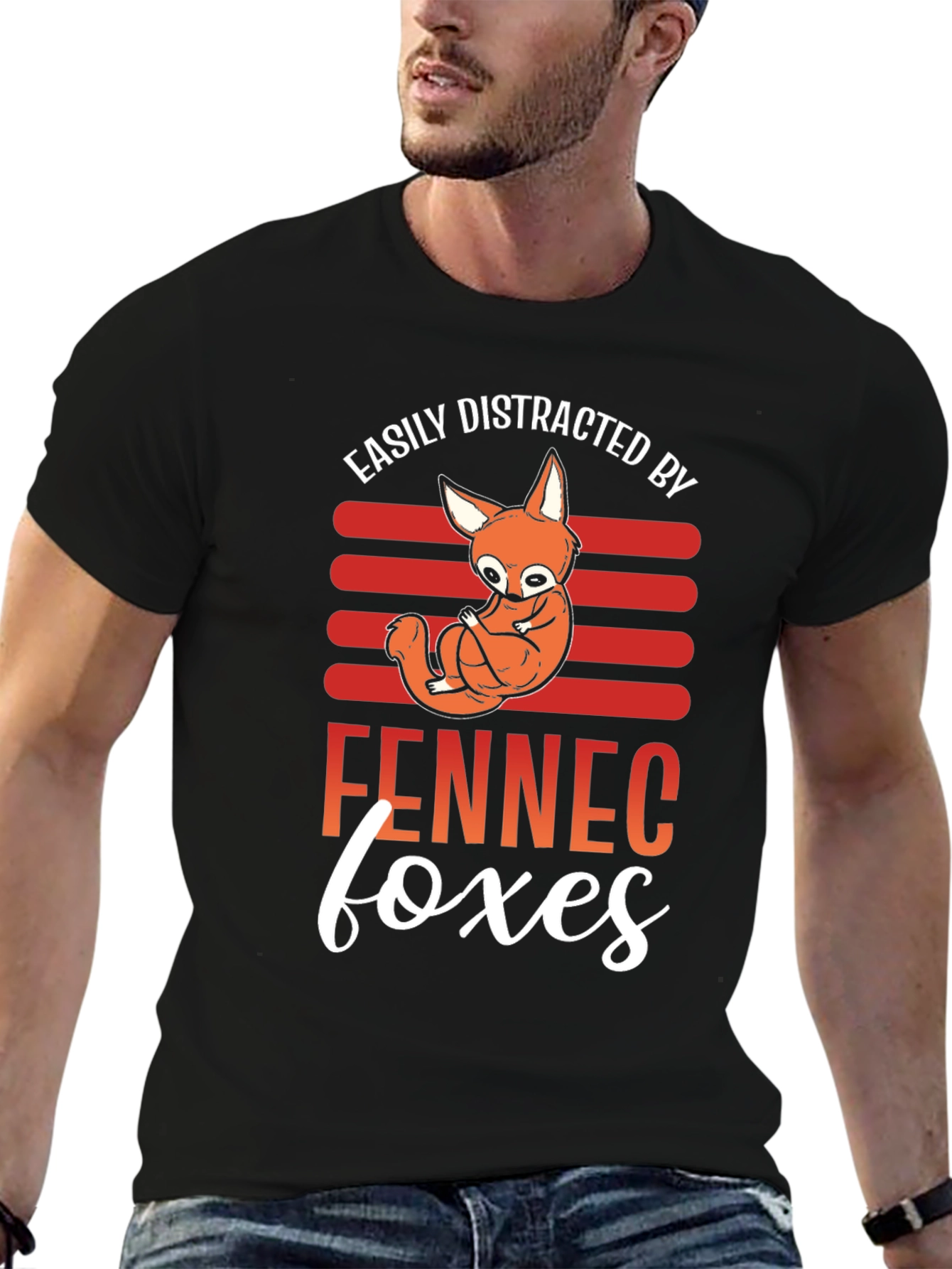 Fennec Fox Distraction T-Shirt