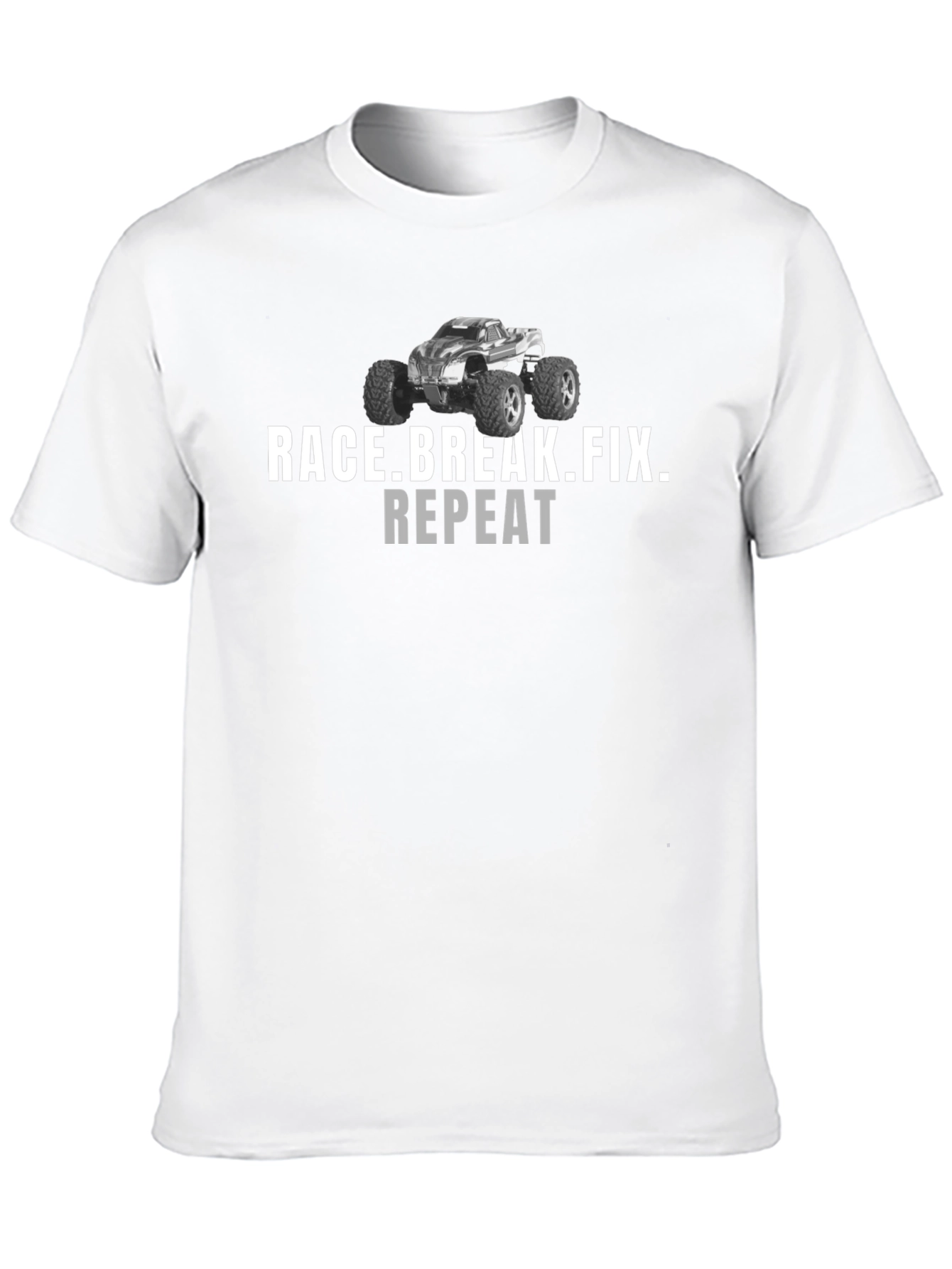 Race. Break. Fix. Repeat. T-Shirt