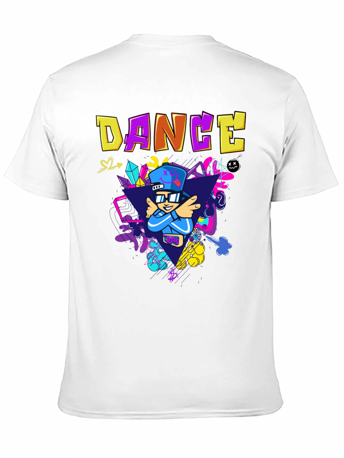 Dance Graphic Black T-Shirt
