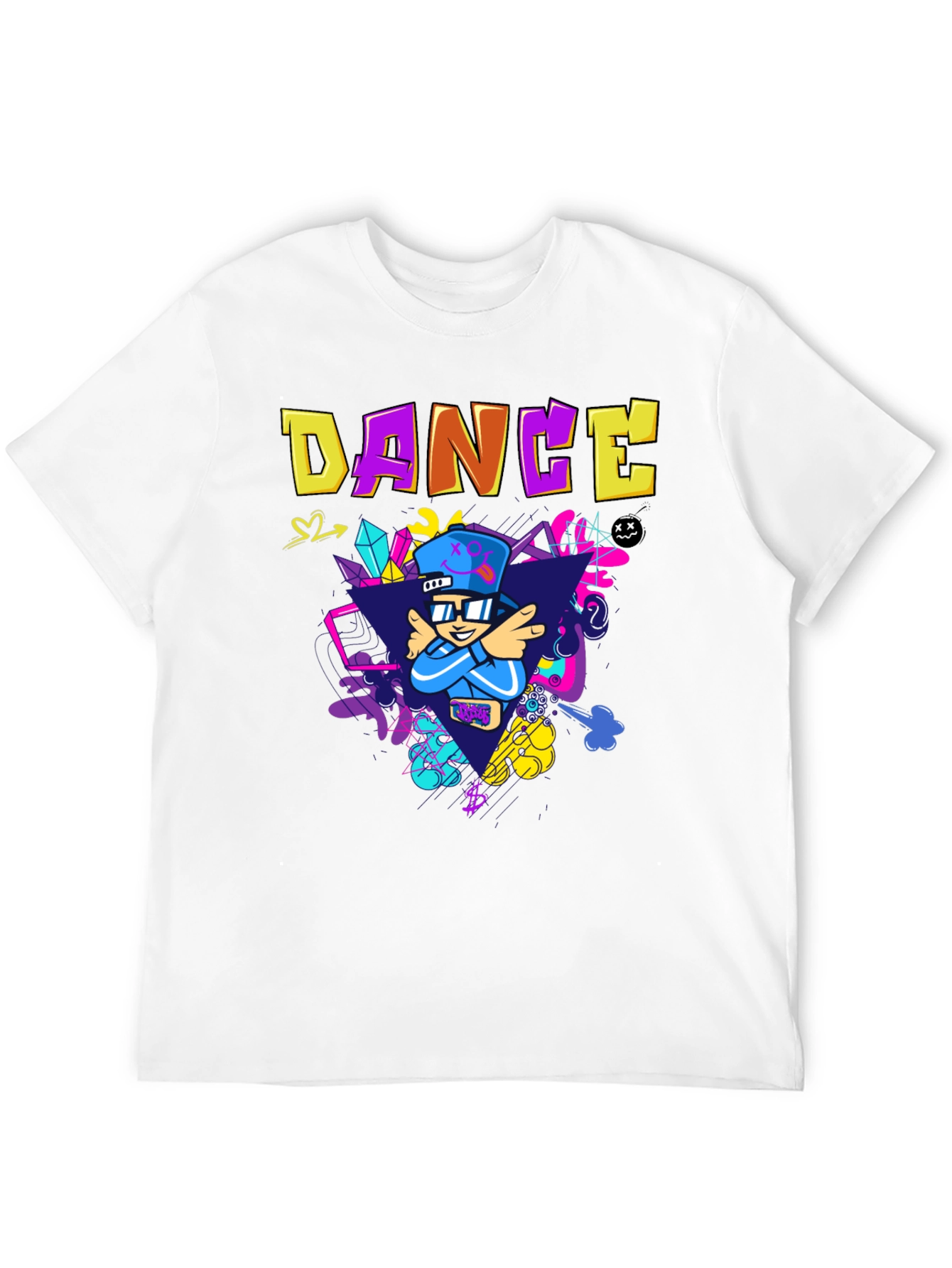 Dance Graphic Black T-Shirt