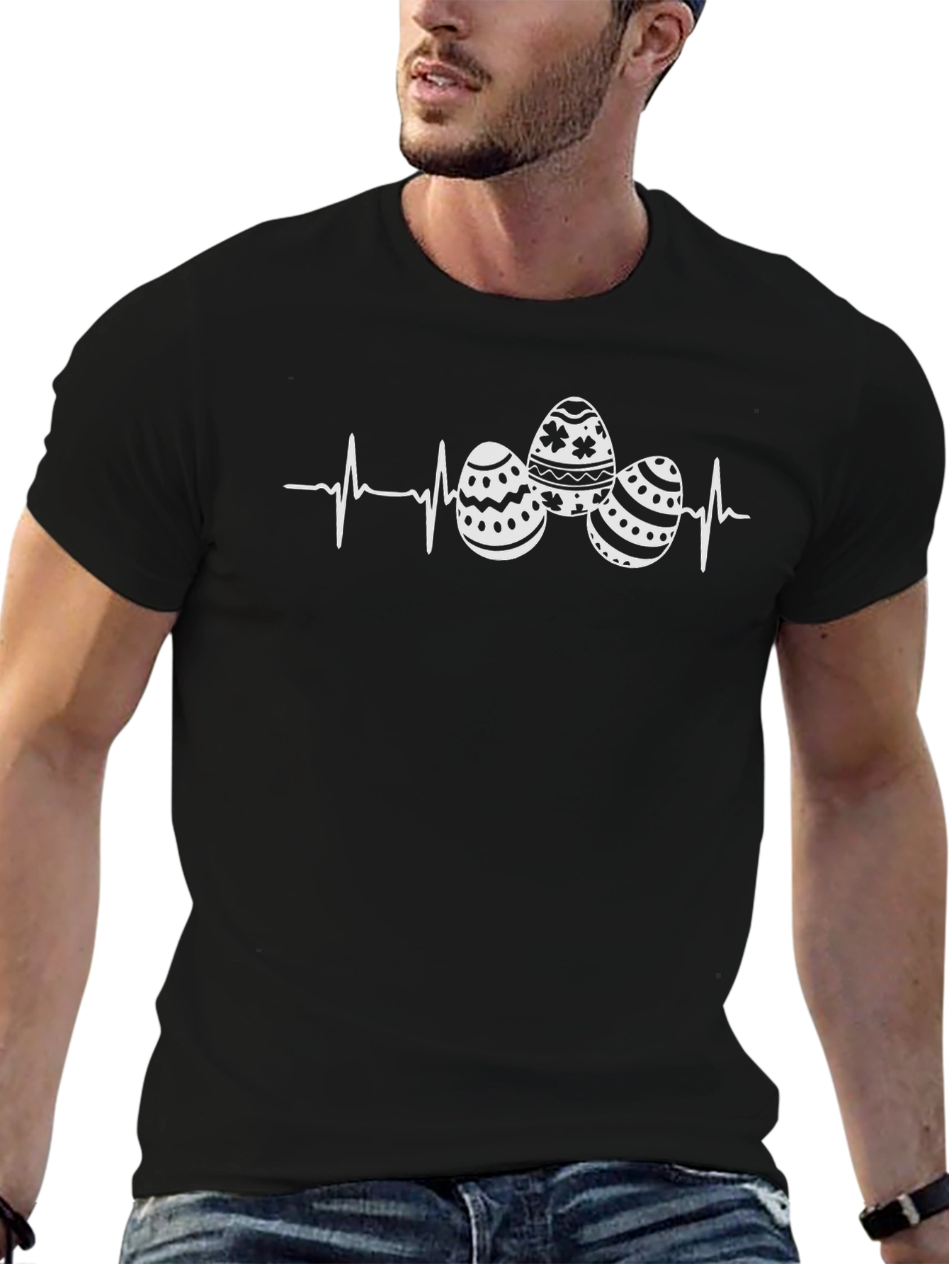 Easter Egg Heartbeat T-Shirt
