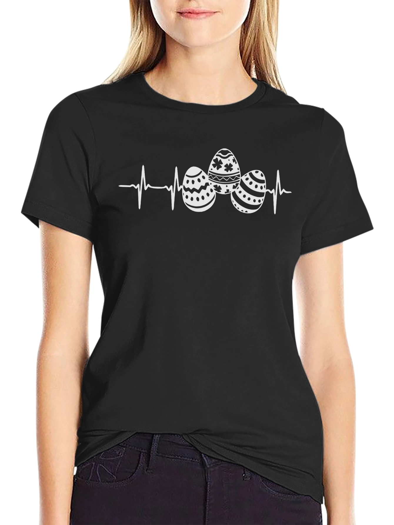 Easter Egg Heartbeat T-Shirt