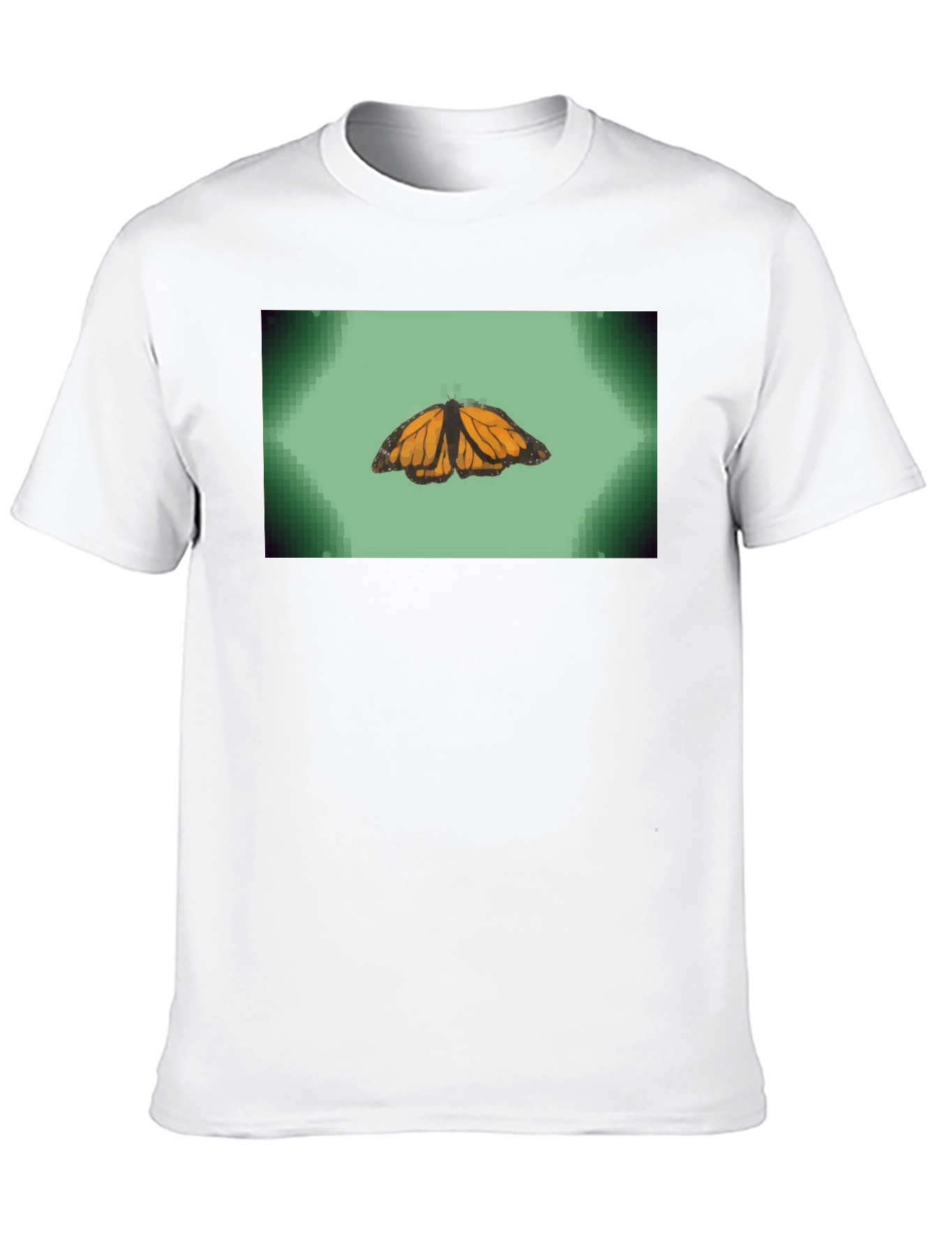 Butterfly Graphic Tee - Soft Cotton Black T-Shirt