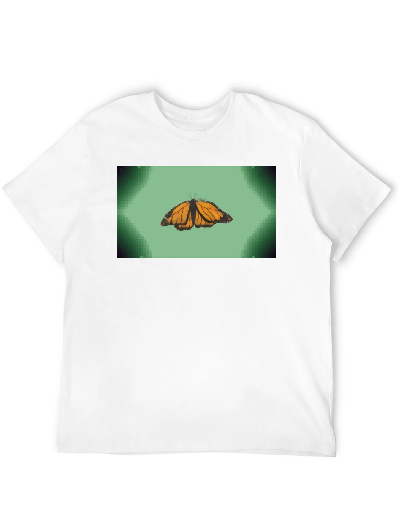Butterfly Graphic Tee - Soft Cotton Black T-Shirt