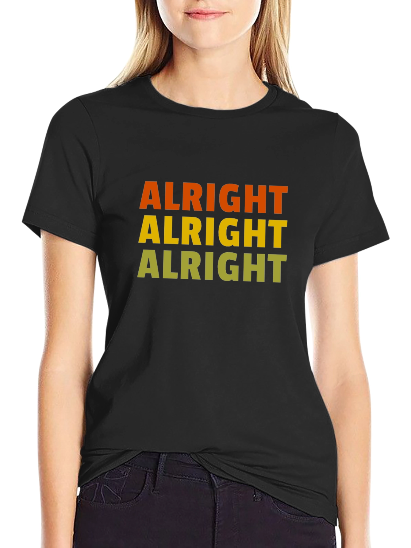 Alright Alright Alright Mens Graphic Tee