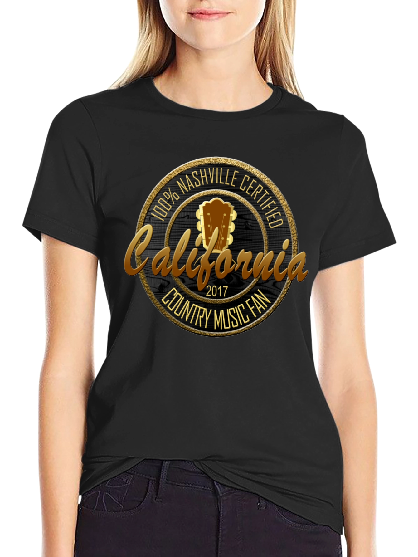 Nashville Certified California Country Music Fan T-Shirt