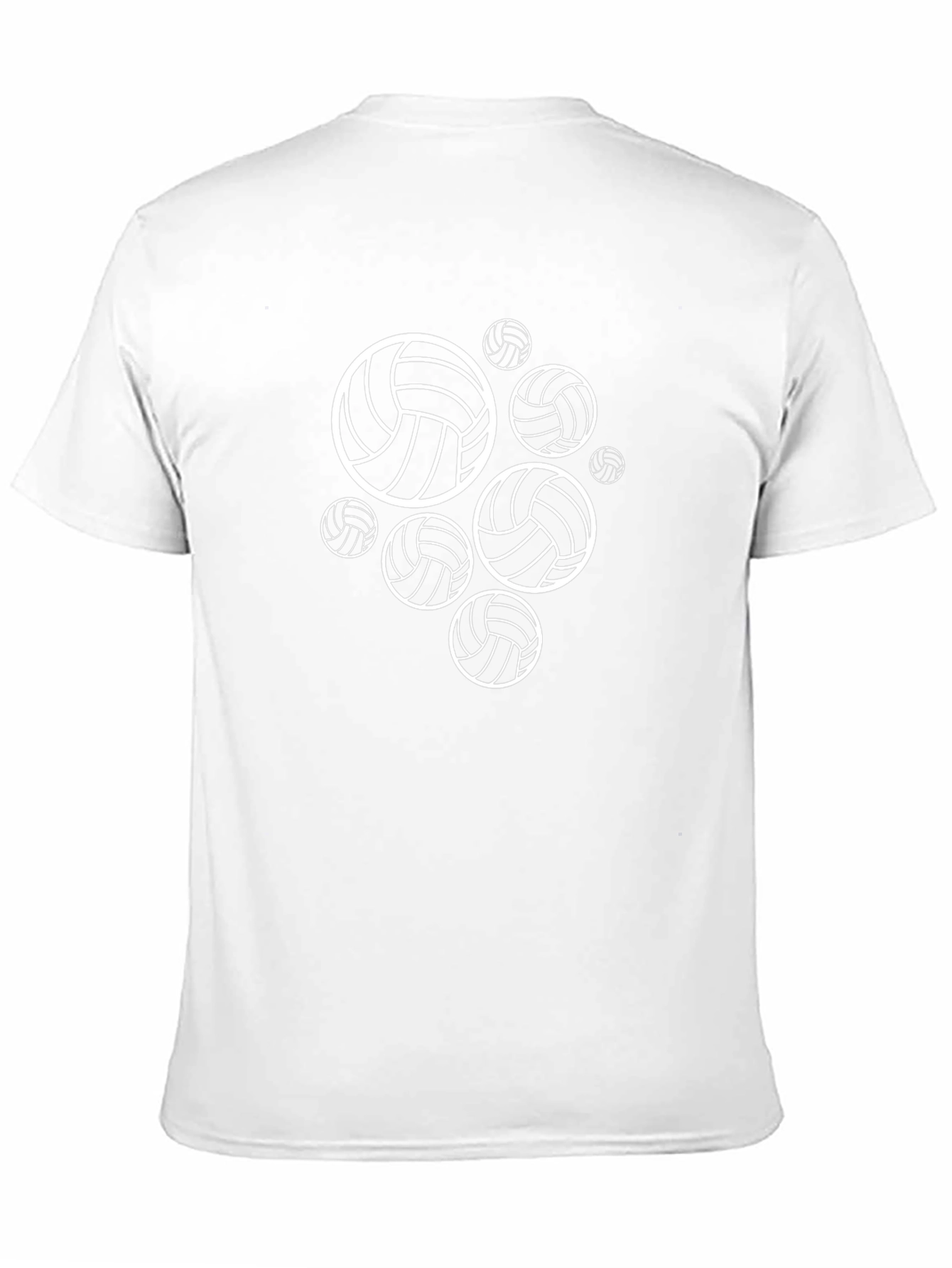 Volleyball Graphic Tee - Black