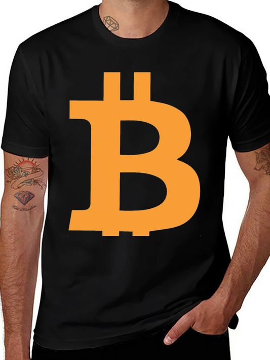 Bitcoin Black T-Shirt - Crypto Currency Tee