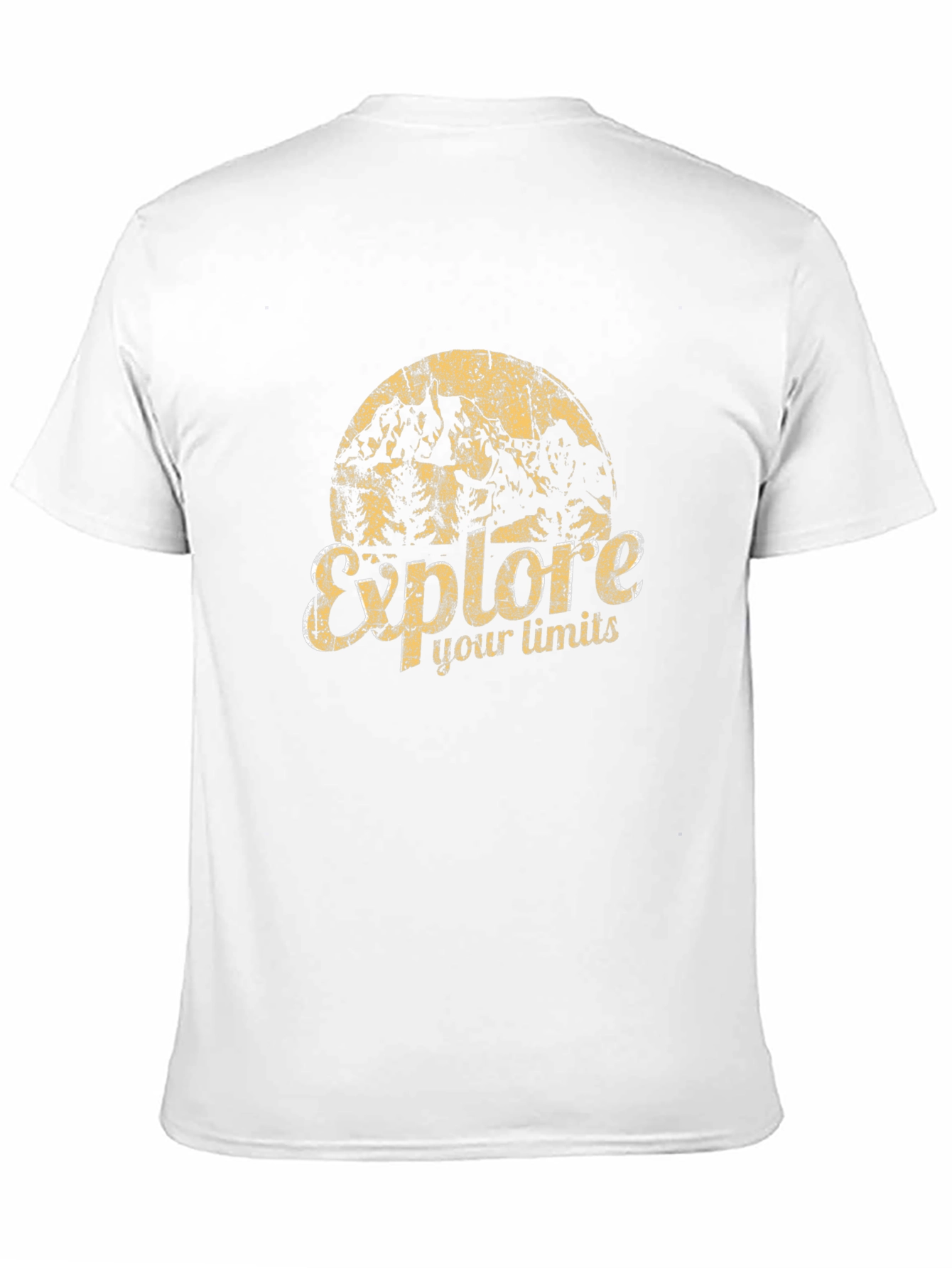 Explore Your Limits Graphic T-Shirt - Black