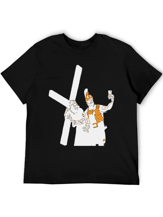 Funny Selfie T-Shirt - Black