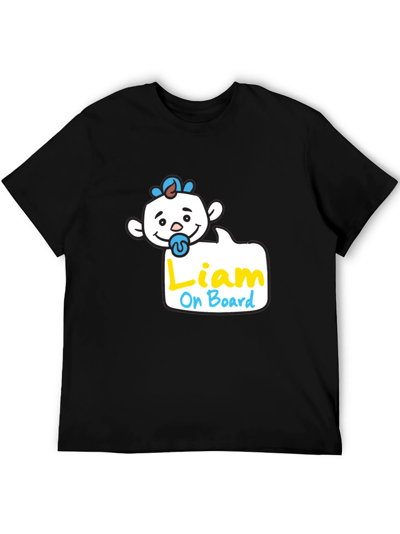 Liam On Board Baby T-Shirt - Cute Infant Tee