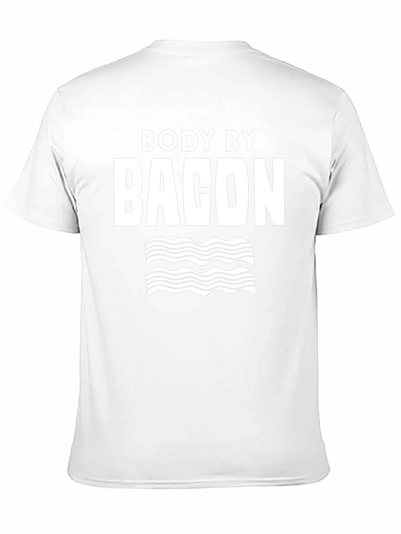 Body By Bacon T-Shirt - Funny Foodie Tee