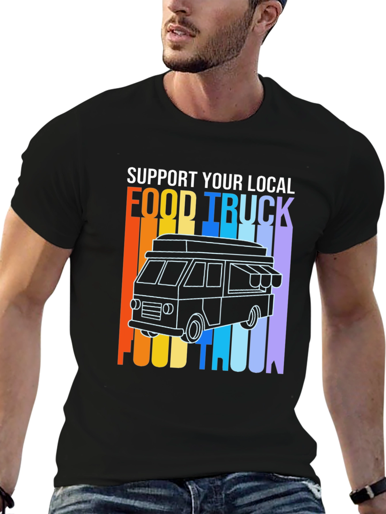 Support Local Food Truck T-Shirt