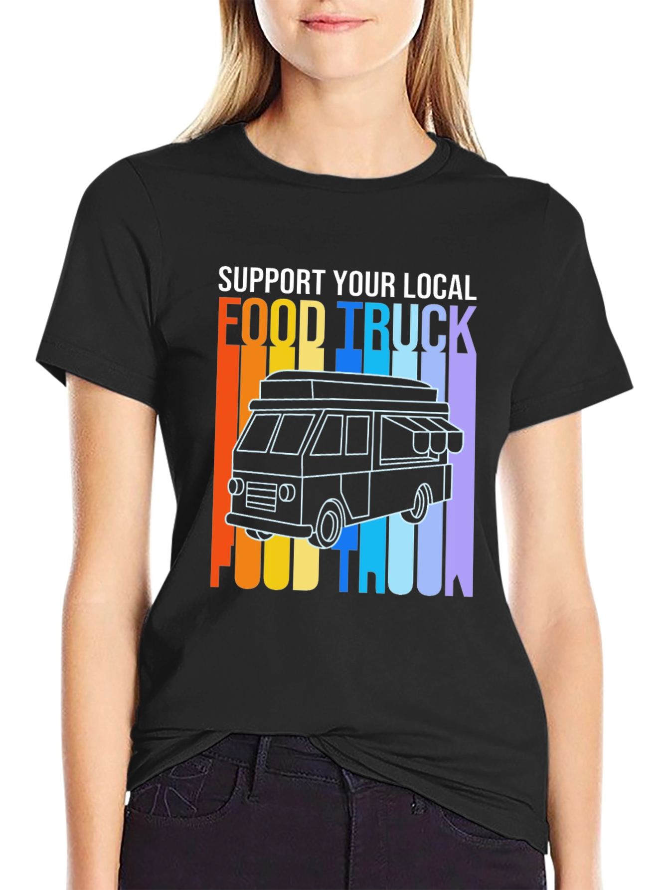 Support Local Food Truck T-Shirt