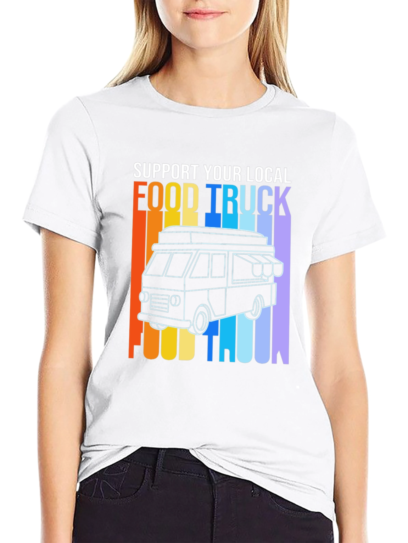 Support Local Food Truck T-Shirt