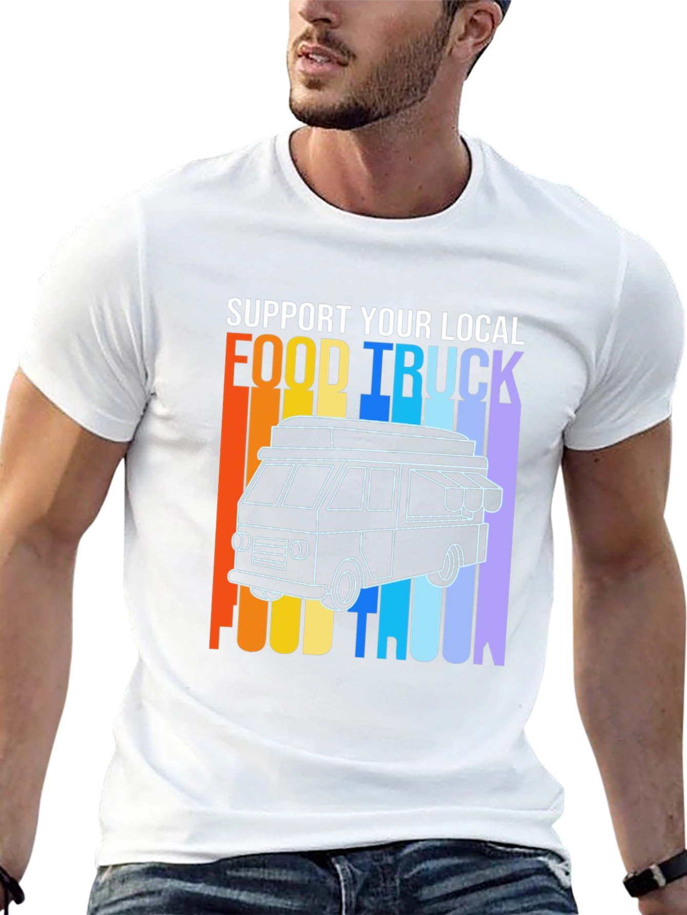 Support Local Food Truck T-Shirt