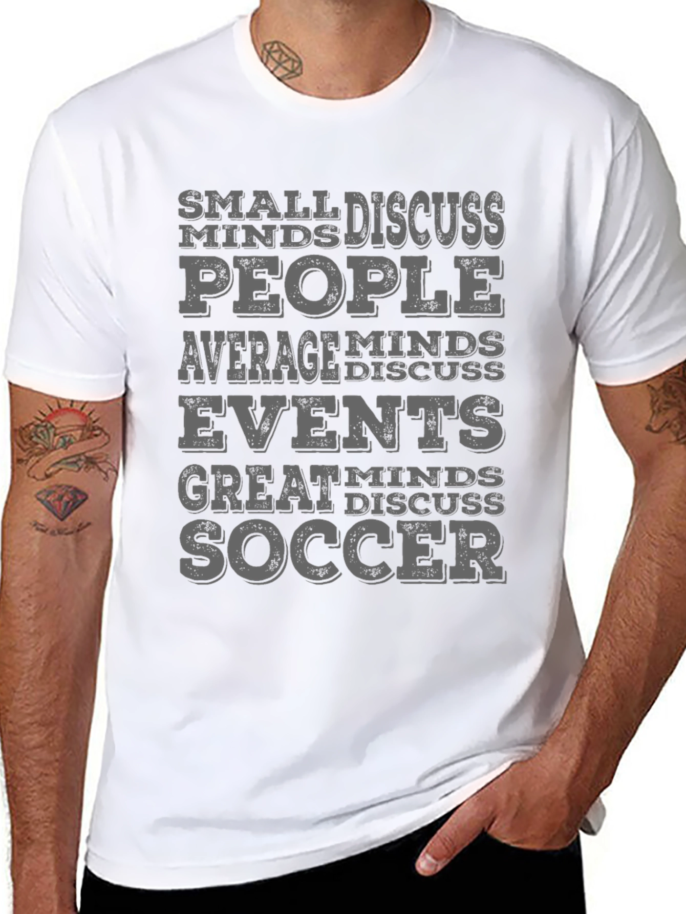 Soccer Minds T-Shirt | Discuss Soccer Tee