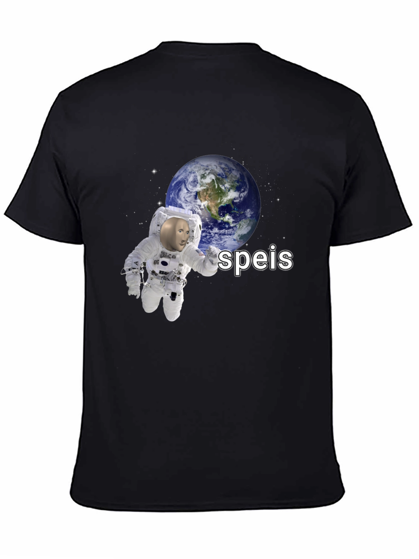 Speis Stonks Meme Astronaut T-Shirt
